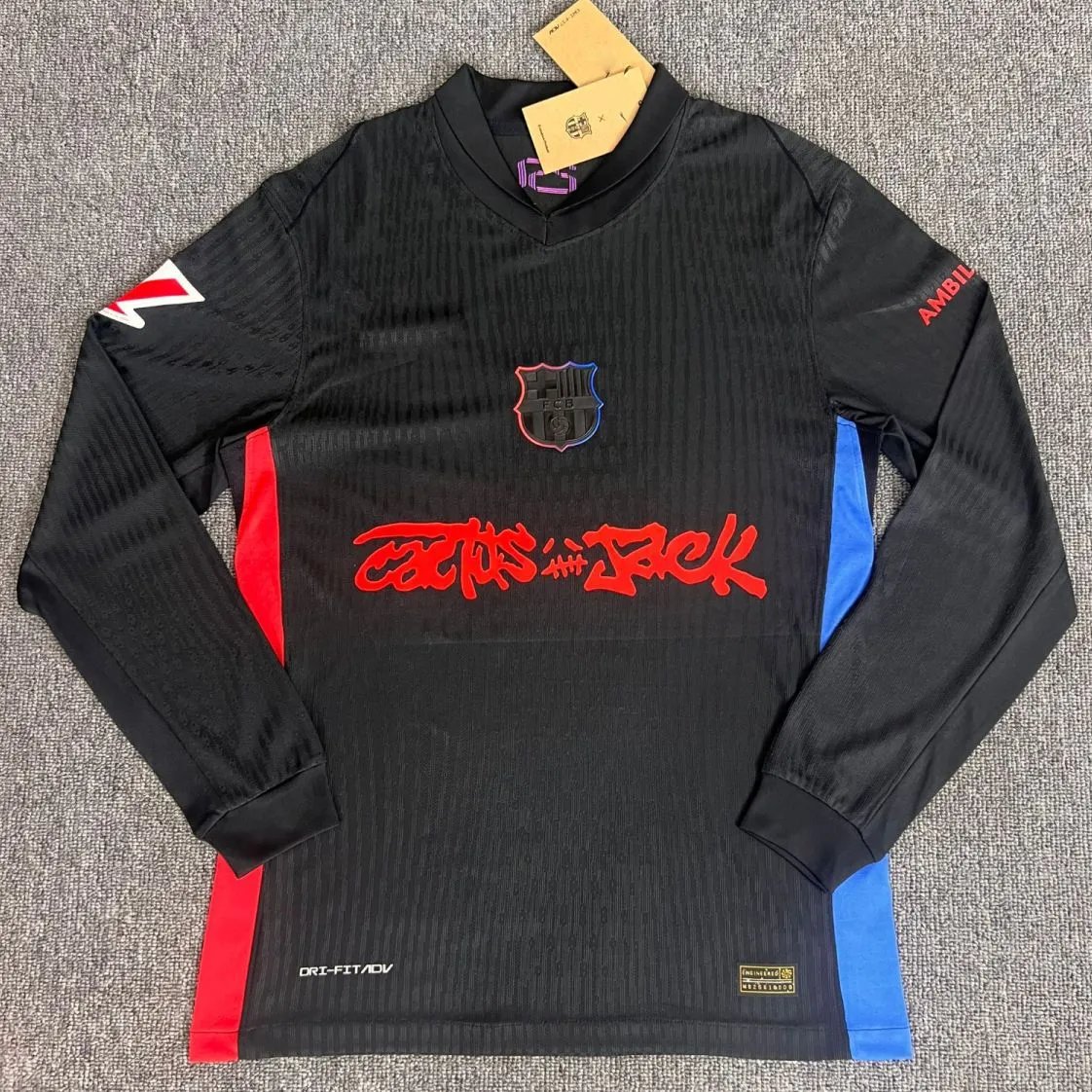 2425 away new advertisement player version long sleeved with armband (customized, non refundable, non exchangeable)