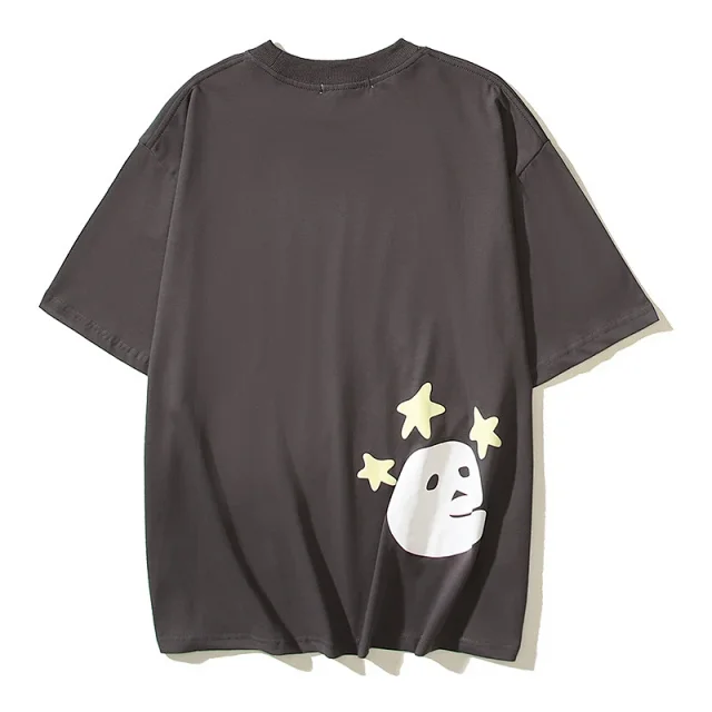 Four Cactus T-Shirts Oversized graphic short-sleeve T-shirt product detail image 19