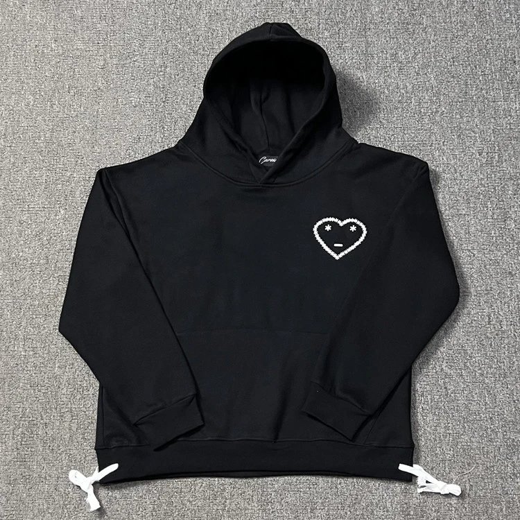 DX13] Carsicko love sports suit plus velvet fabric sweater sports pants winter European and American hip hop fashion-SR foto 3