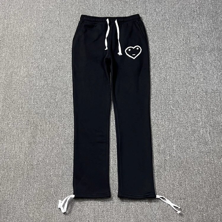 DX13] Carsicko love sports suit plus velvet fabric sweater sports pants winter European and American hip hop fashion-SR foto 4