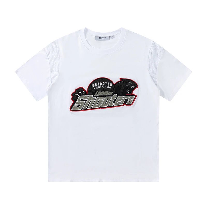 Trapstar London Shooters Tee White Red