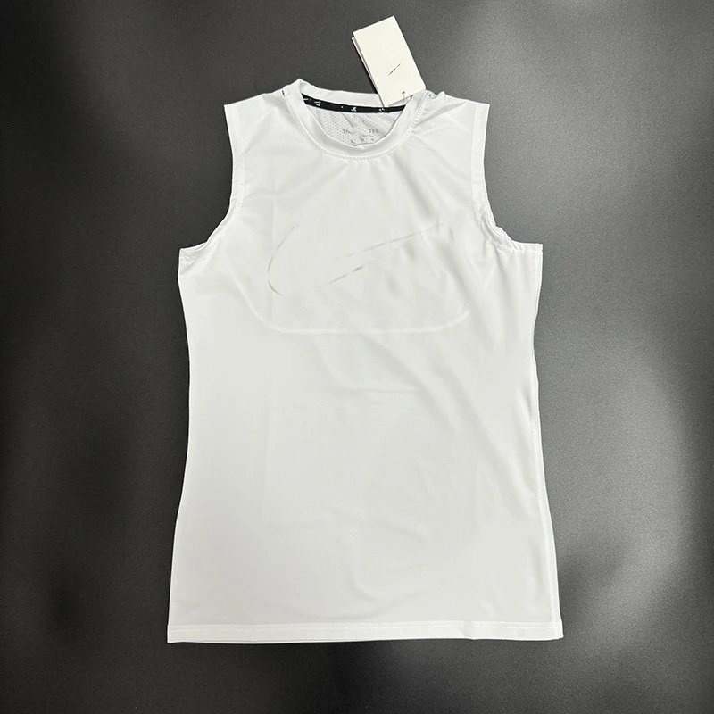 Nike Tank Swoosh Logo White