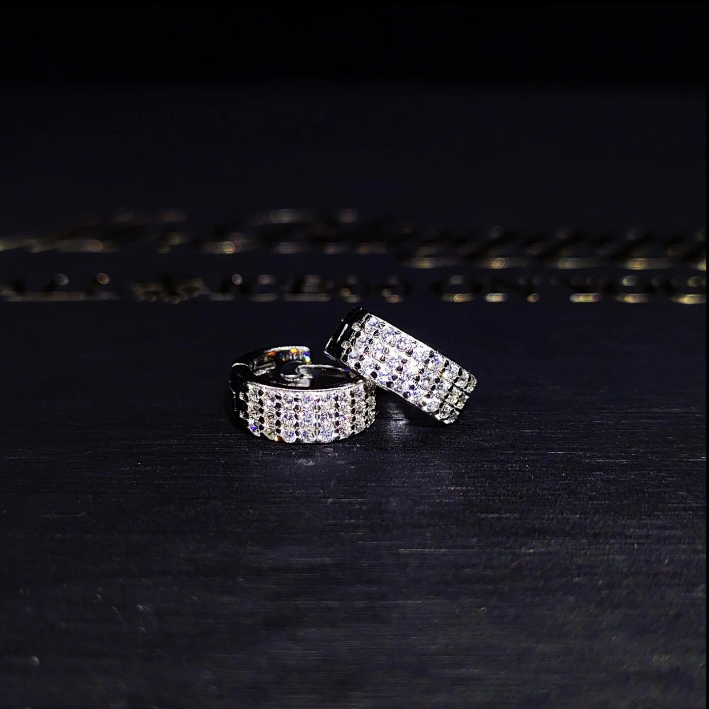 EARRINGS DIAMANTES (MRBLINGGG)