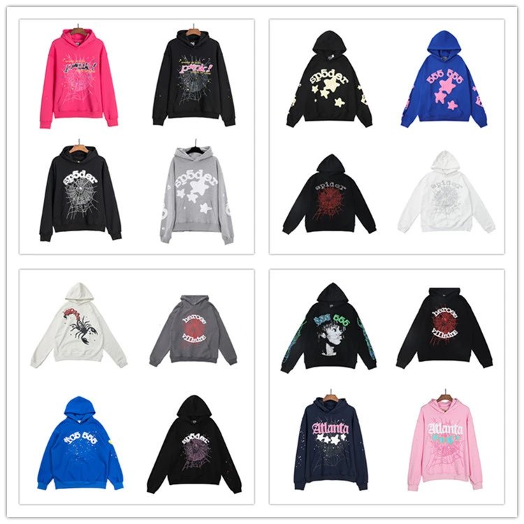 [DX15] Men's and Women's Same Style Styrofoam Printed Hip Hop Loose Heavyweight Terry Hooded Sweatshirt Set