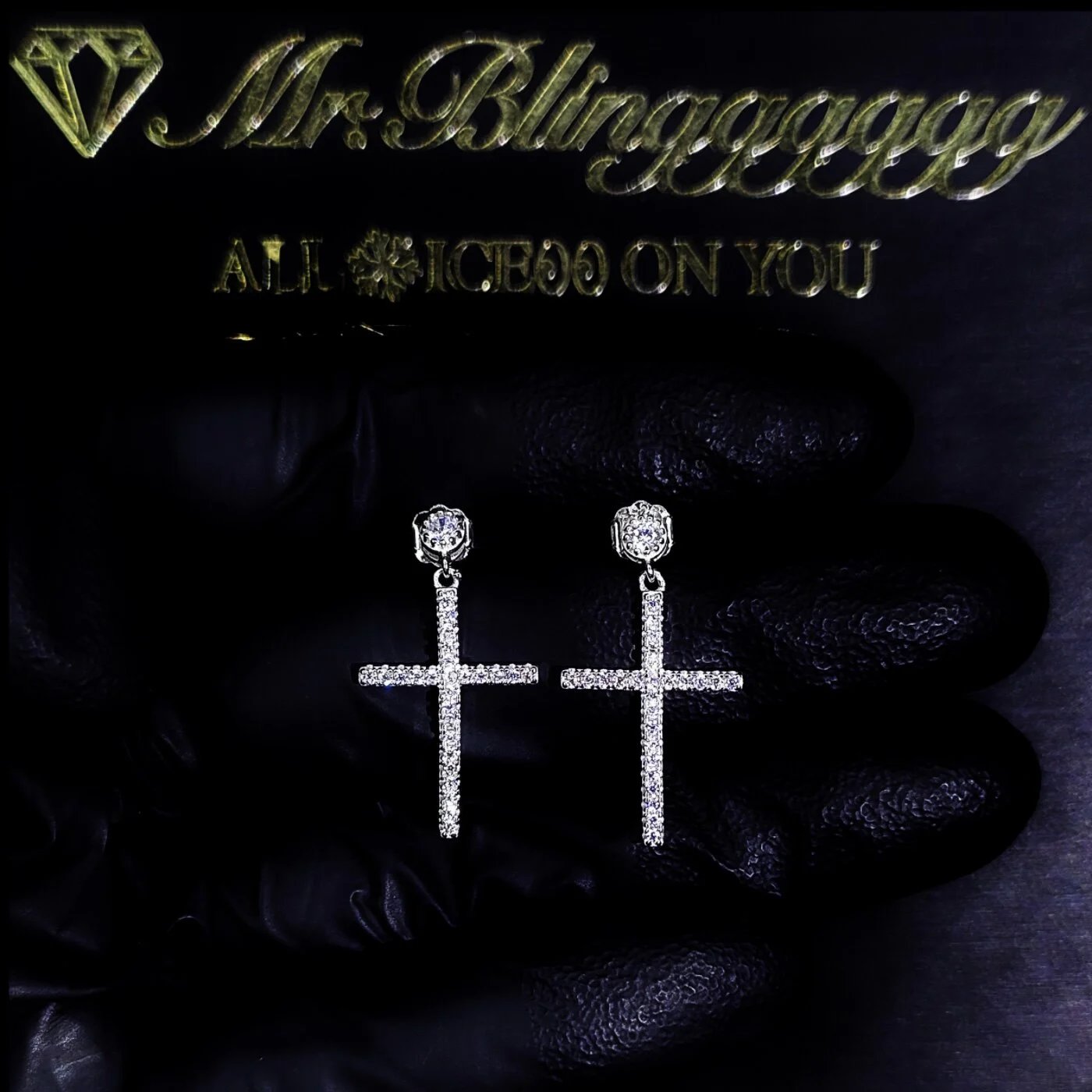 EARRINGS DIAMANTES (MRBLINGGG)