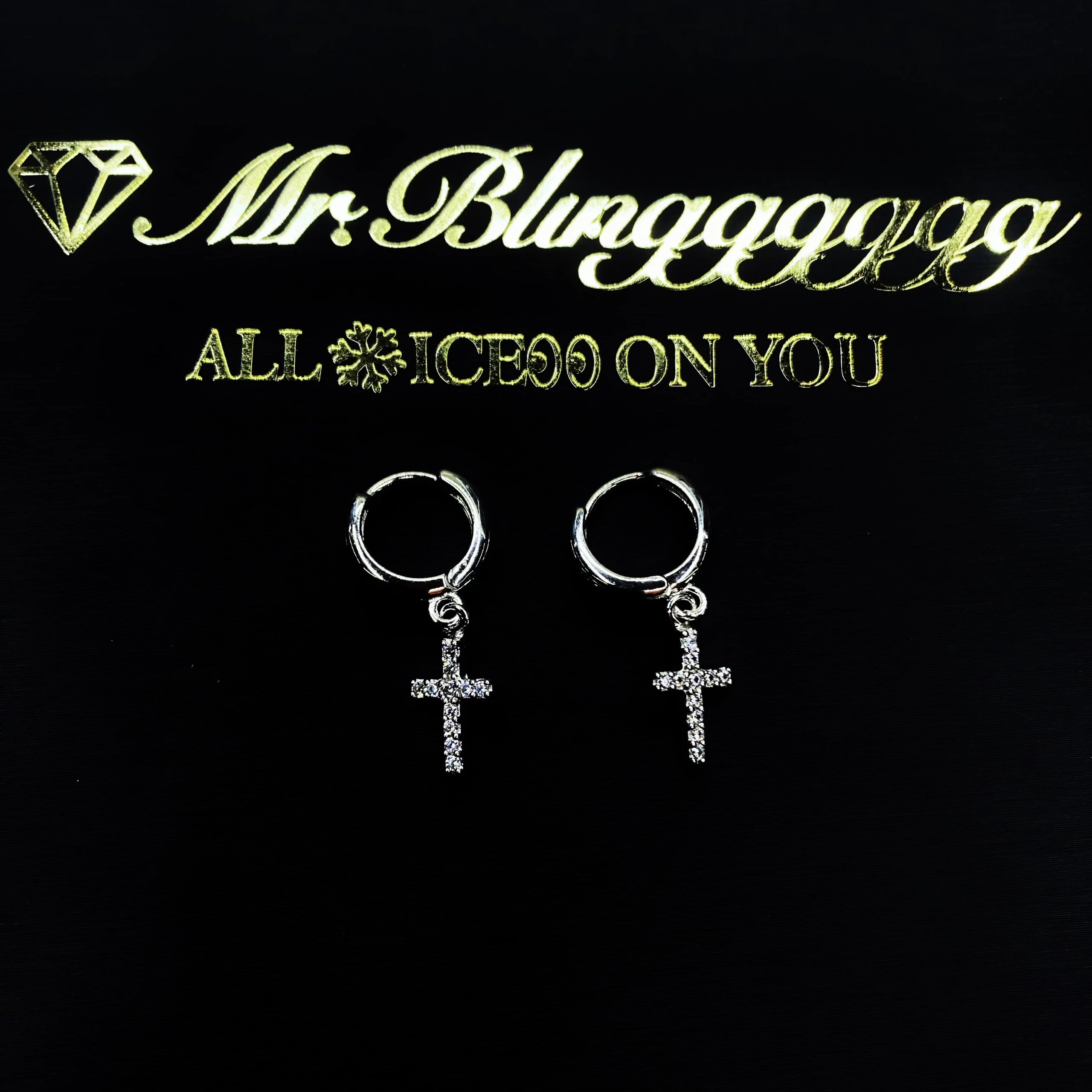 EARRINGS DIAMANTES (MRBLINGGG)