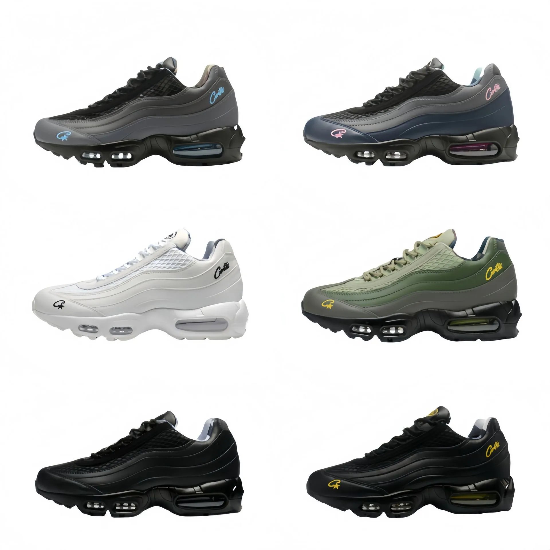 Retro Air Cushion Elastic Running Shoes - MLMLSPSH0101