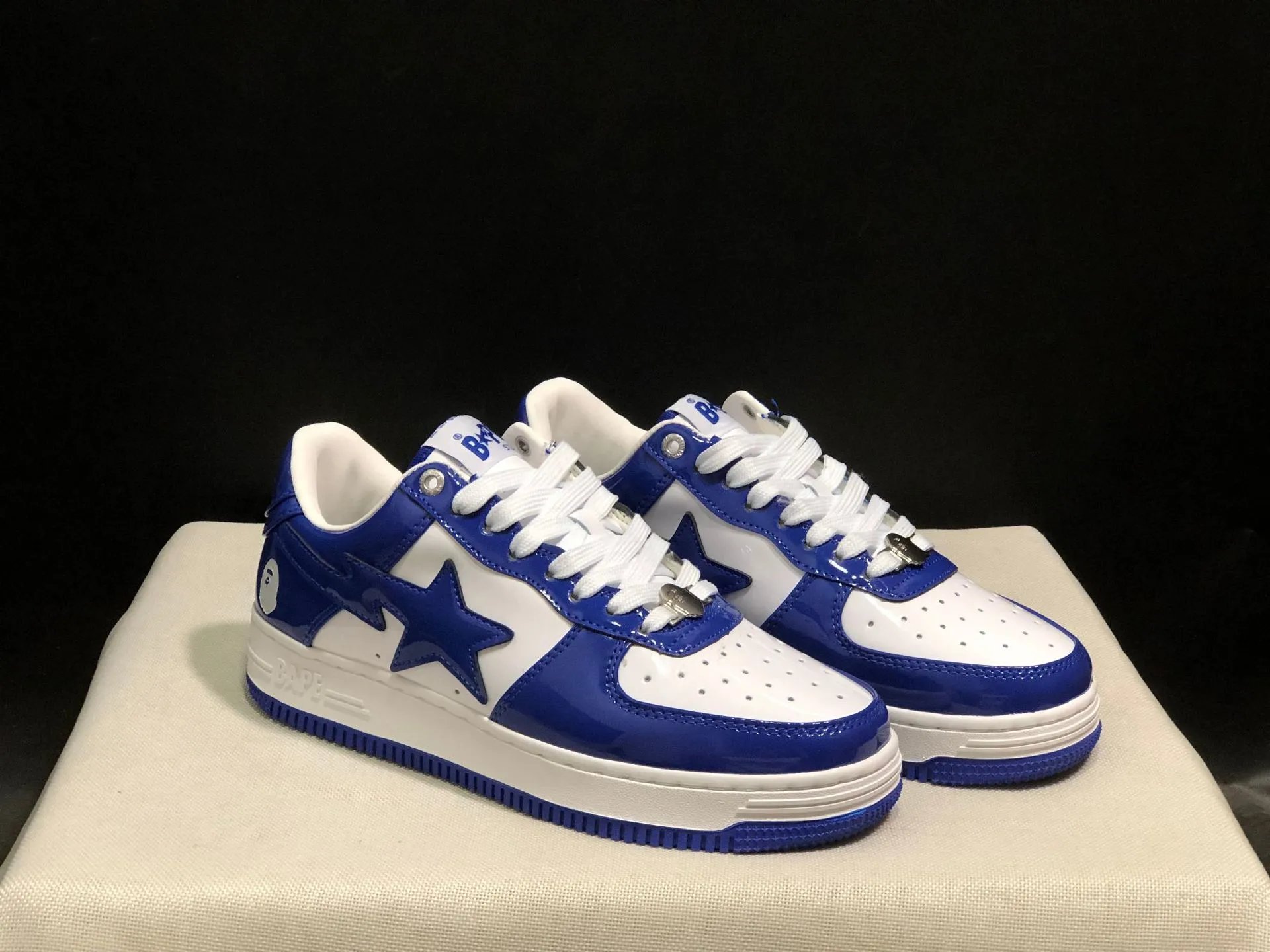 Blue White