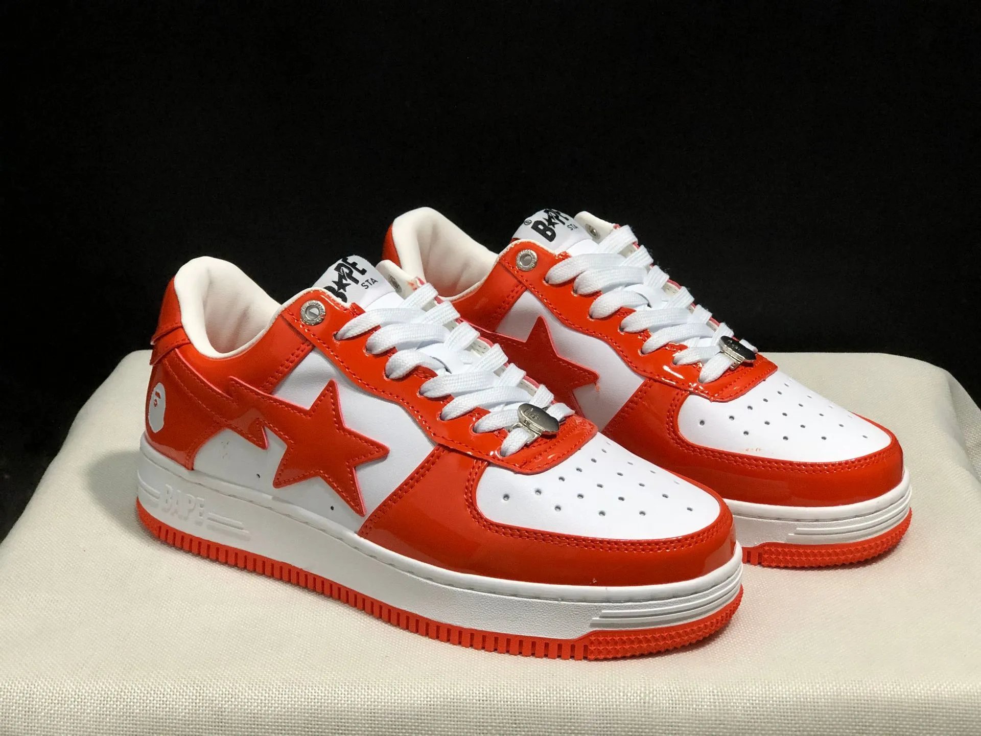 Orange Red White