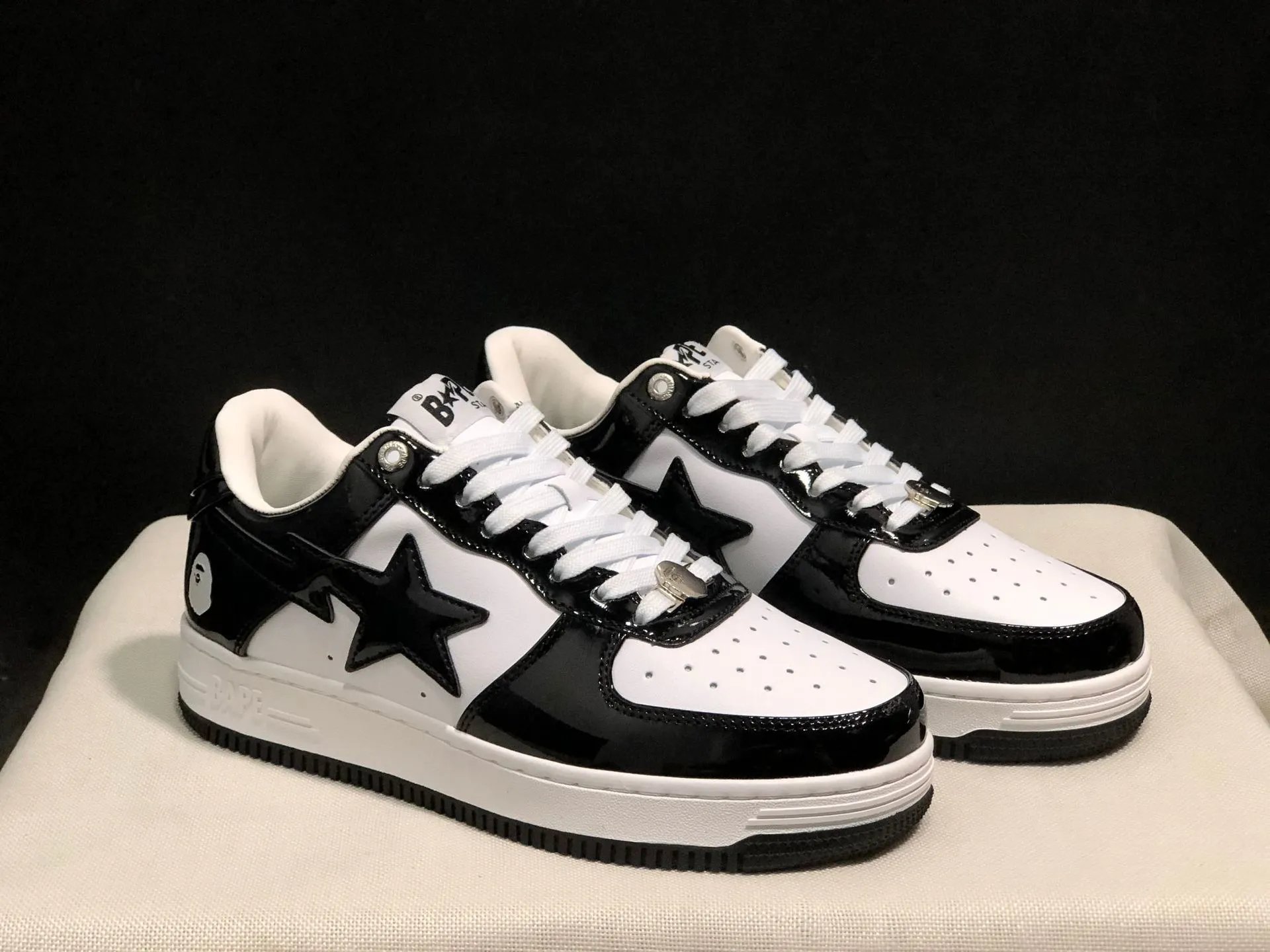 Black White