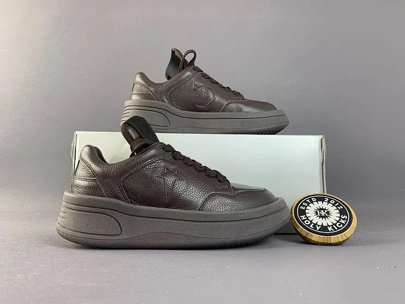 Converse x Comme des Garçons PLAY Chuck Taylor All Star High Top Off-White Canvas Sneakers - 14