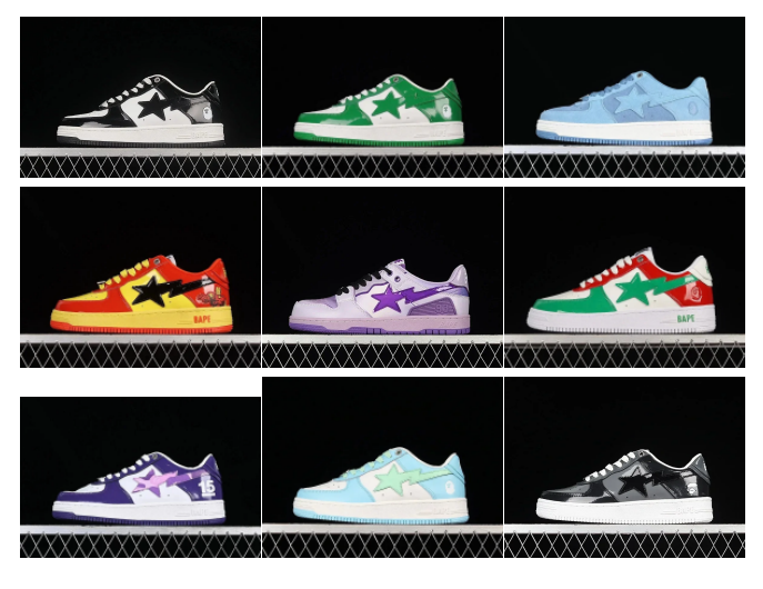 BAPE STA Sneakers [39 styles]