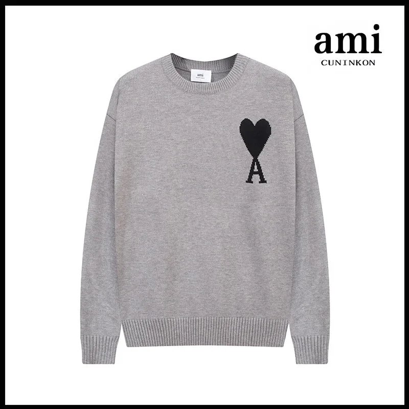 Grey black label [A8 round neck jacquard style]