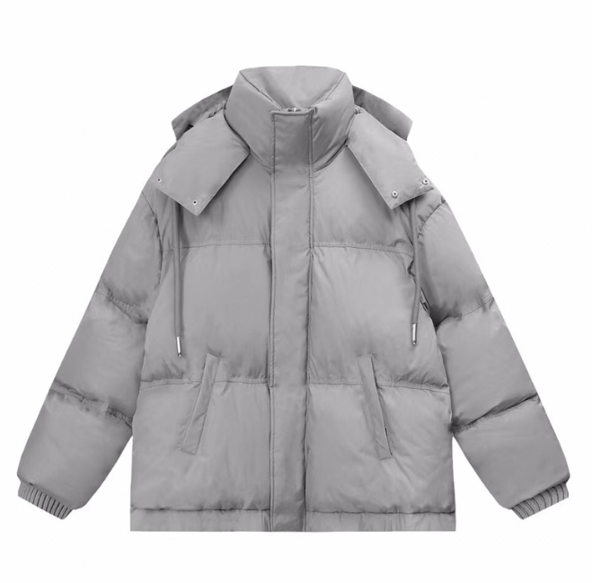 AMI PARIS Heart-Embroidered Oversized Hooded Down Jacket - rep Ami Paris