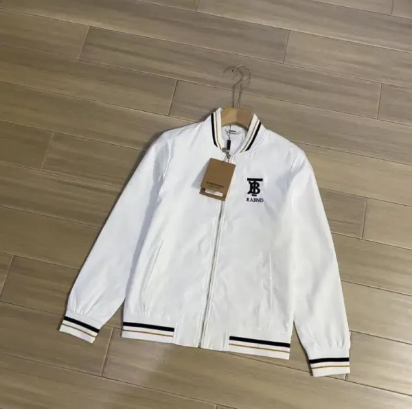 Burberry R.B. Logo Bomber Jacket Black - 12