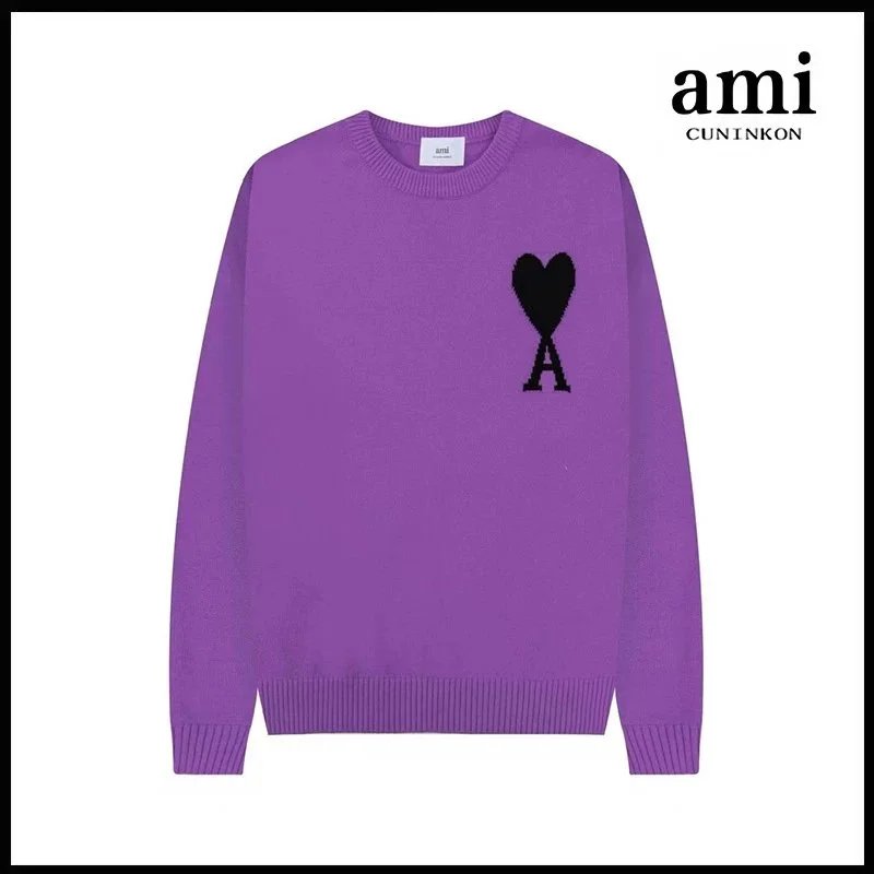 Purple [A8 round neck jacquard style]