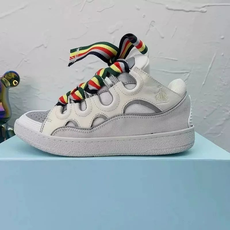 Lanvin X A-Cold-Wall* Runner White Gray Green Sneakers - 5
