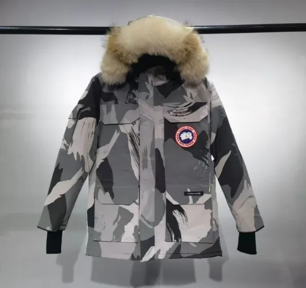 Canada Goose Expedition Parka Royal Blue Down Jacket - 10