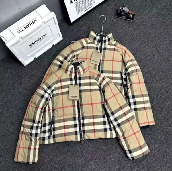 Burberry Hooded Down Jacket Black - 8