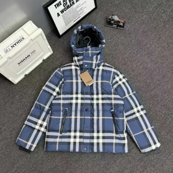 Burberry Hooded Down Jacket Black - 10