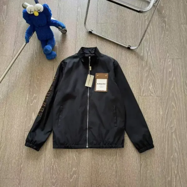 Burberry R.B. Logo Bomber Jacket Black - 10