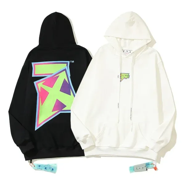 Off-White™ Paint Drip Arrow Hoodie White - 7