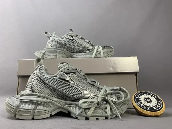 Asics Gel-Nimbus 24 Pink Silver Chunky Sneakers - 7