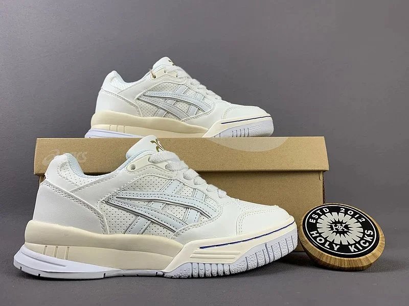Asics Gel-Blur 3 White Light Blue Sneakers - 5