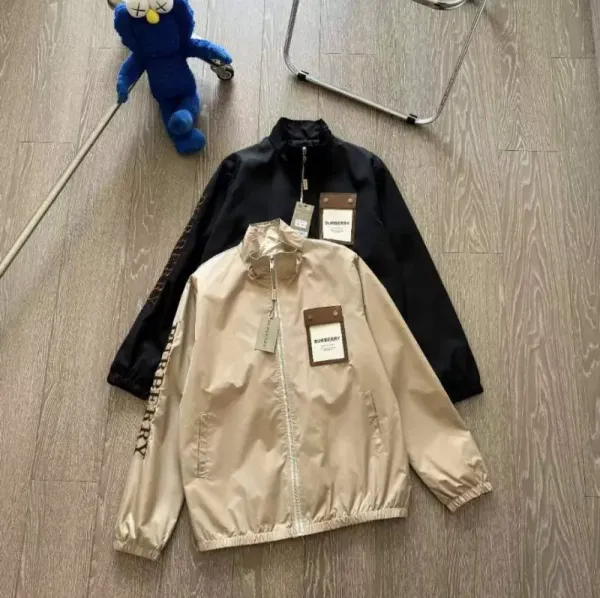 Burberry R.B. Logo Bomber Jacket Black - 5