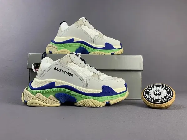 Balenciaga Triple S Multicolor Chunky Sneakers - 1