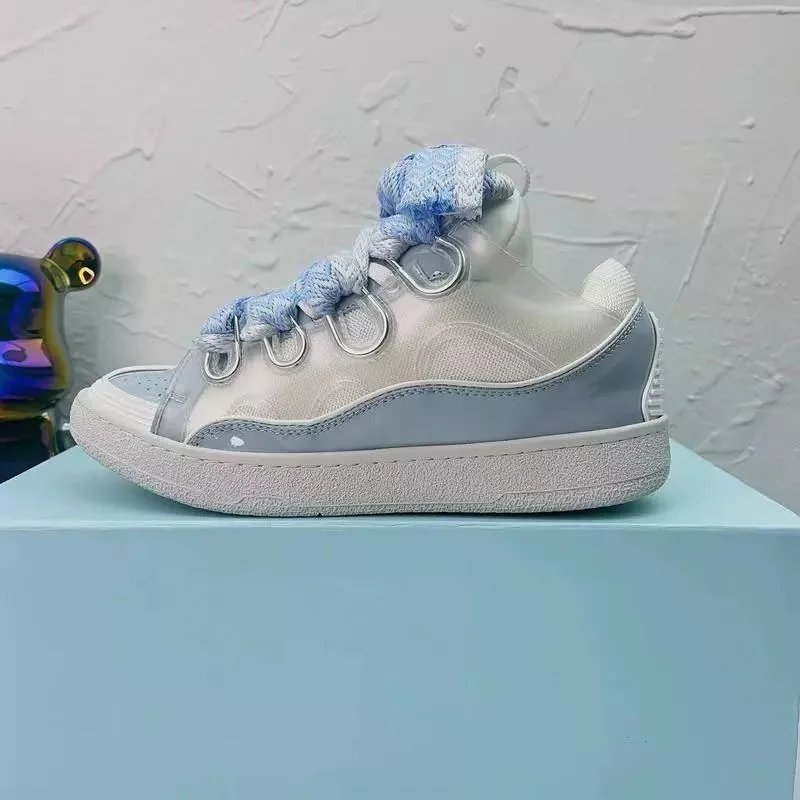 Lanvin X A-Cold-Wall* Runner White Gray Green Sneakers - 9