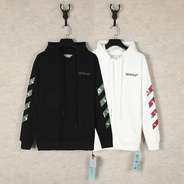 Off-White™ Paint Drip Arrow Hoodie White - 10