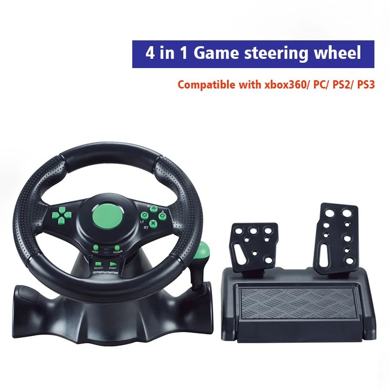 4-in-1 Gaming Steering Wheel