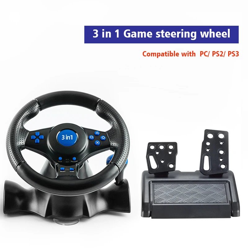 3-in-1 Gaming Steering Wheel