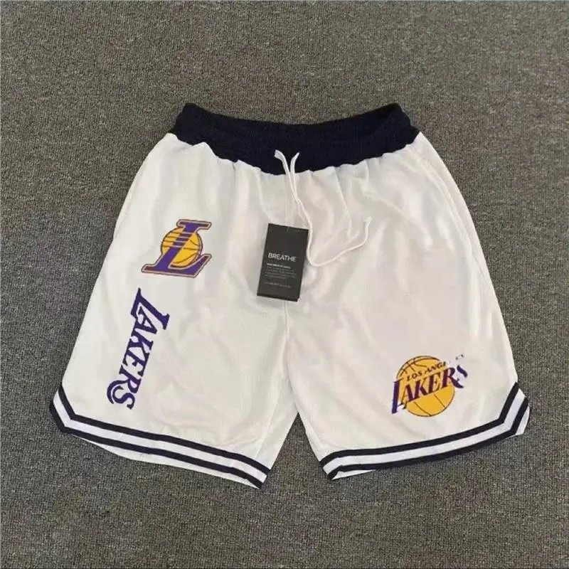 Men's Casual Breathable Basketball Shorts with Pockets - 5-Inch Inseam