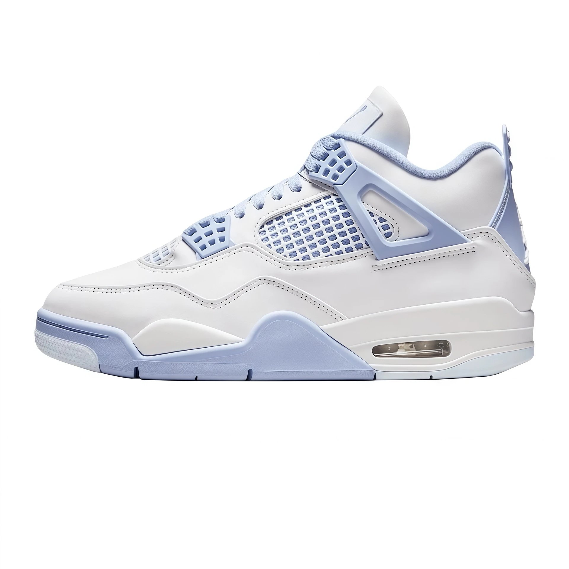 AJ4-White Blue
