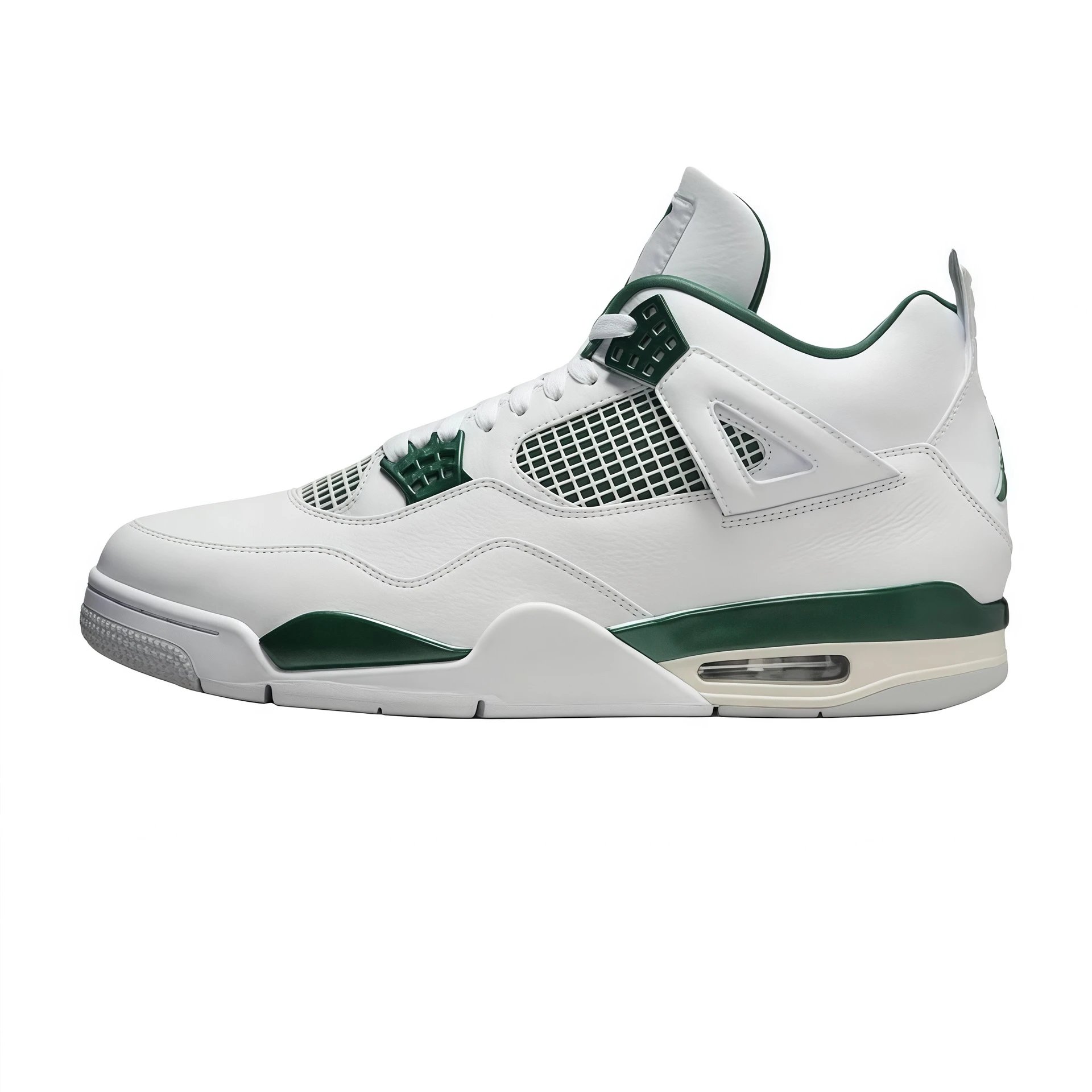 AJ4-White Green