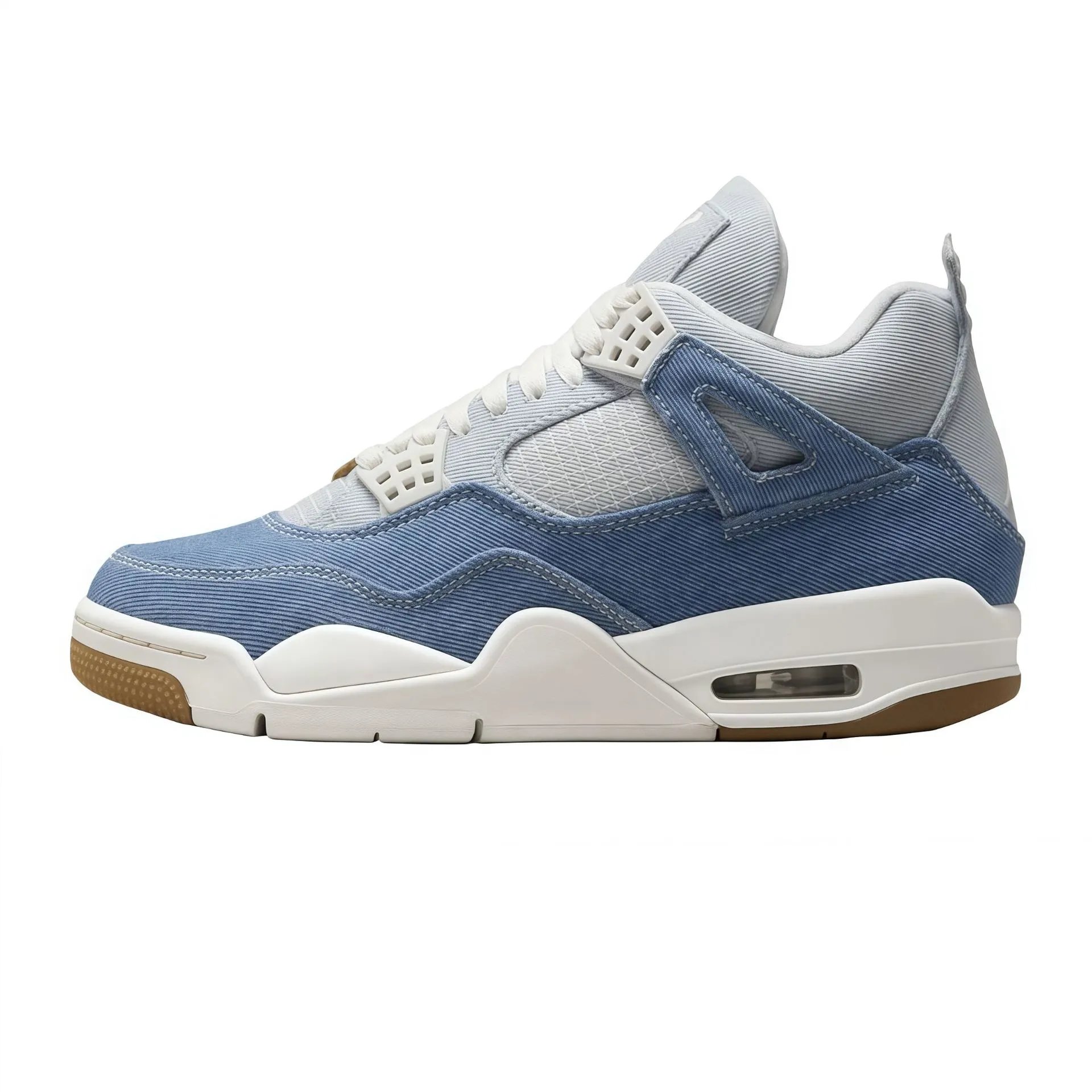 AJ4-White Blue