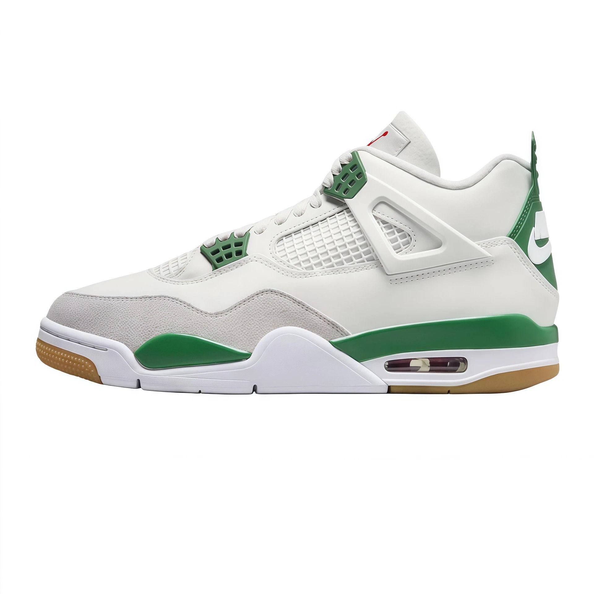 AJ4-Green White