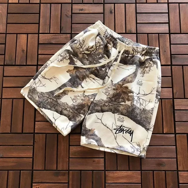 Stüssy Shorts Graphic and camouflage product detail image 8