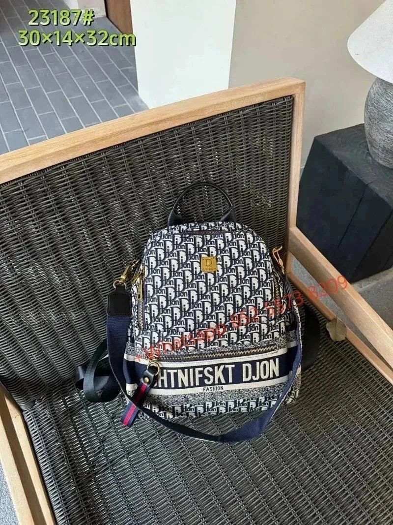 Unbranded Crossbody Bags Monogram Print Bag — 23187