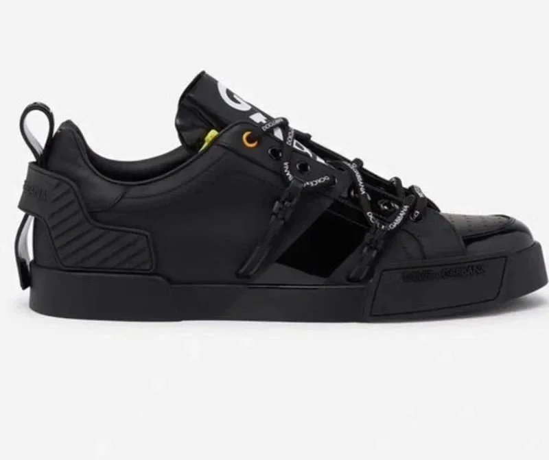 Dolce & Gabbana Sneakers Graffiti-print embellished low-top — Deep purple