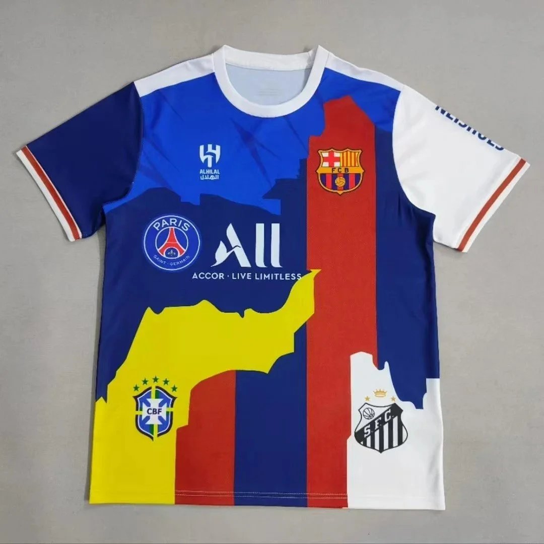 Unbranded Football Jerseys Club Crest Collage Graphic Jersey image 4