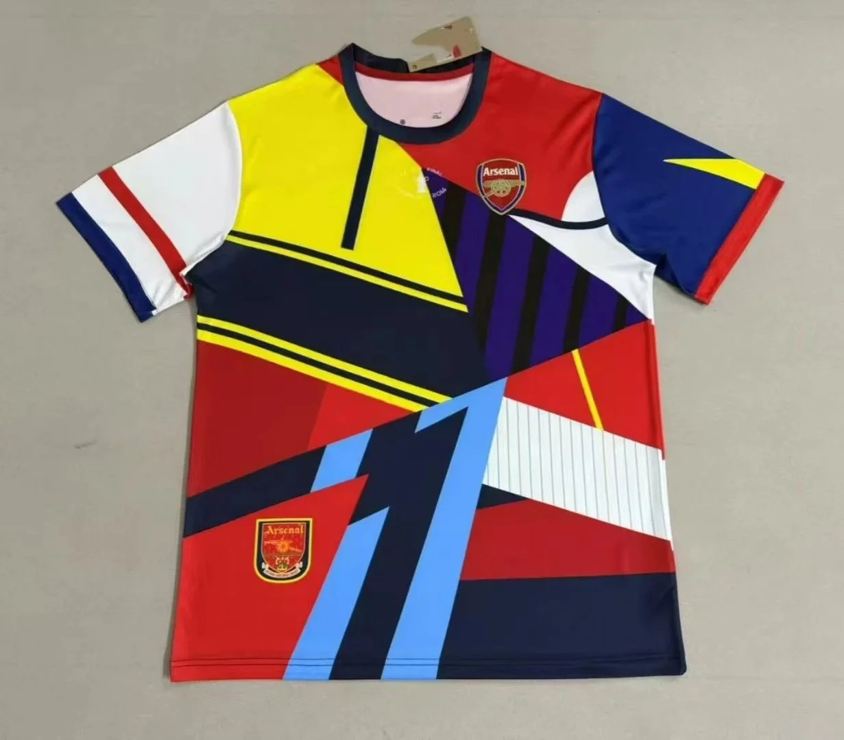 Unbranded Football Jerseys Club Crest Collage Graphic Jersey — 9
