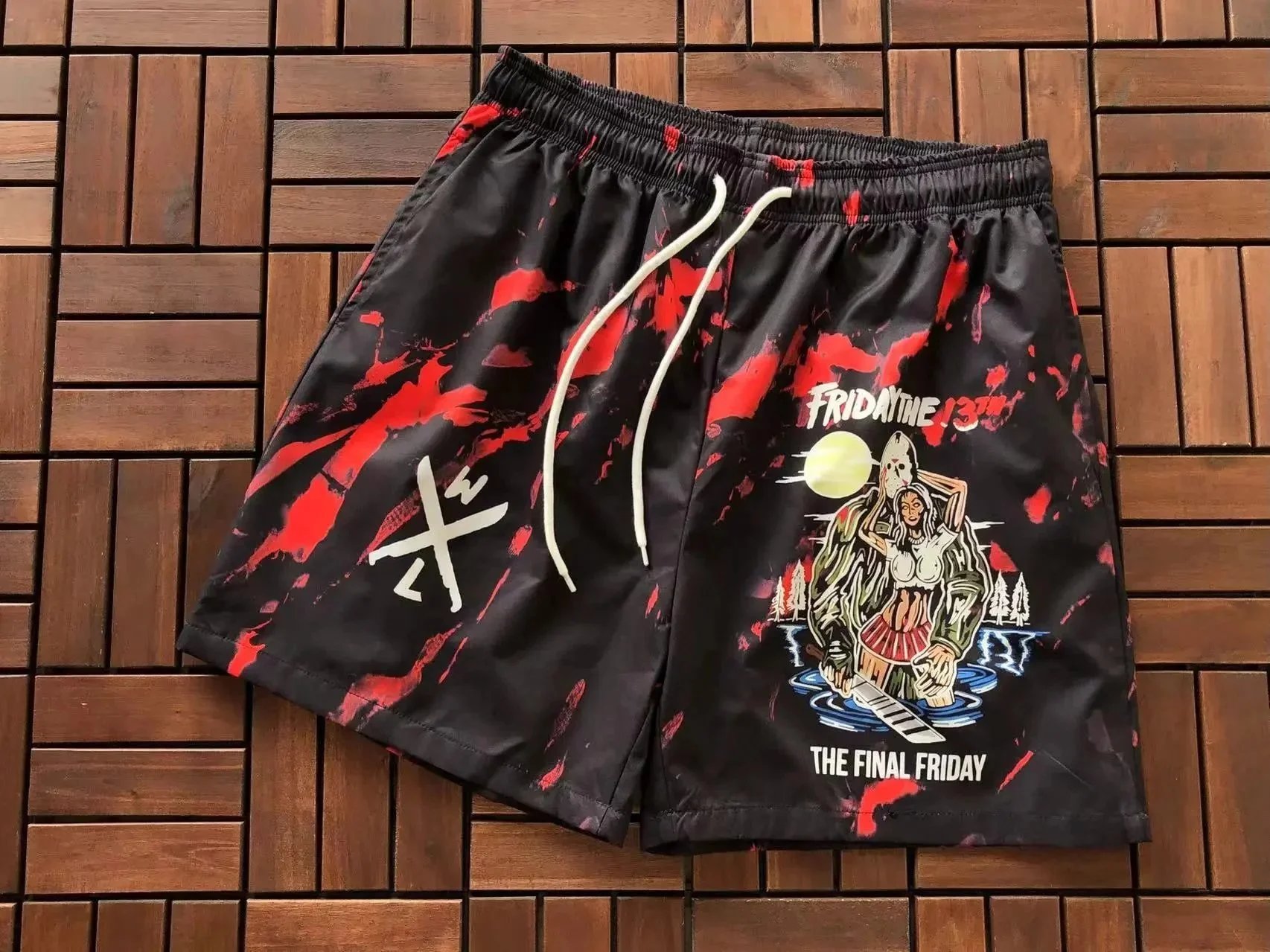 Stüssy Shorts Graphic and camouflage — 23