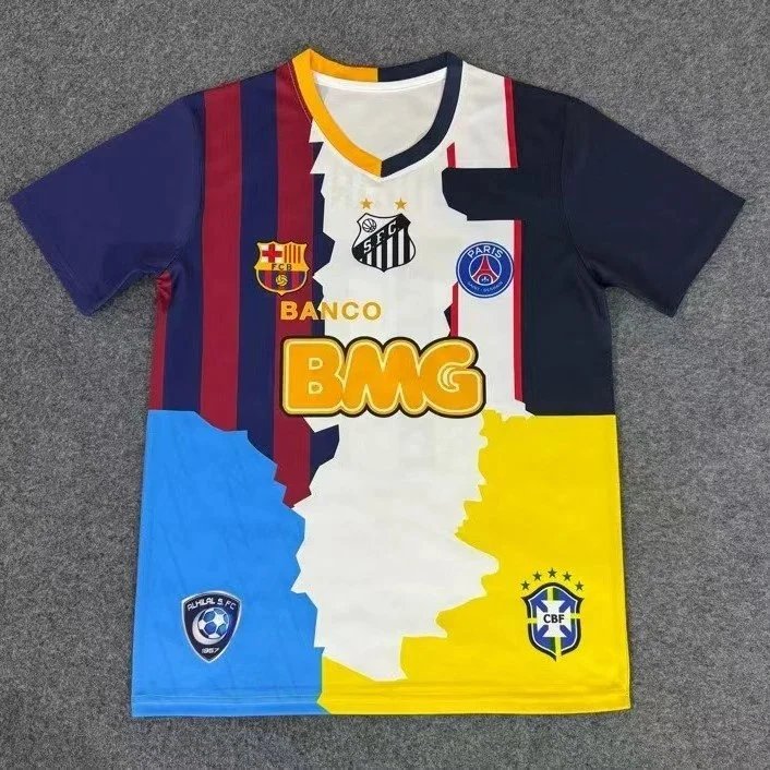 Unbranded Football Jerseys Club Crest Collage Graphic Jersey image 2