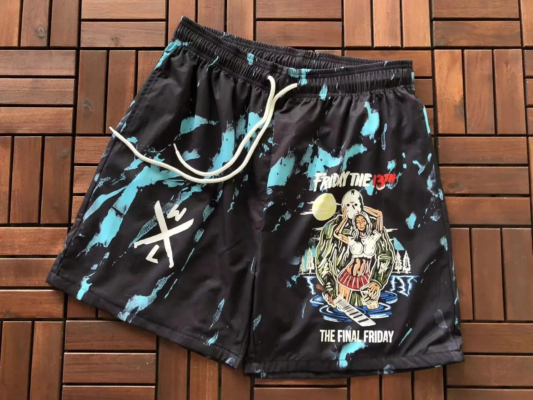 Stüssy Shorts Graphic and camouflage — 21