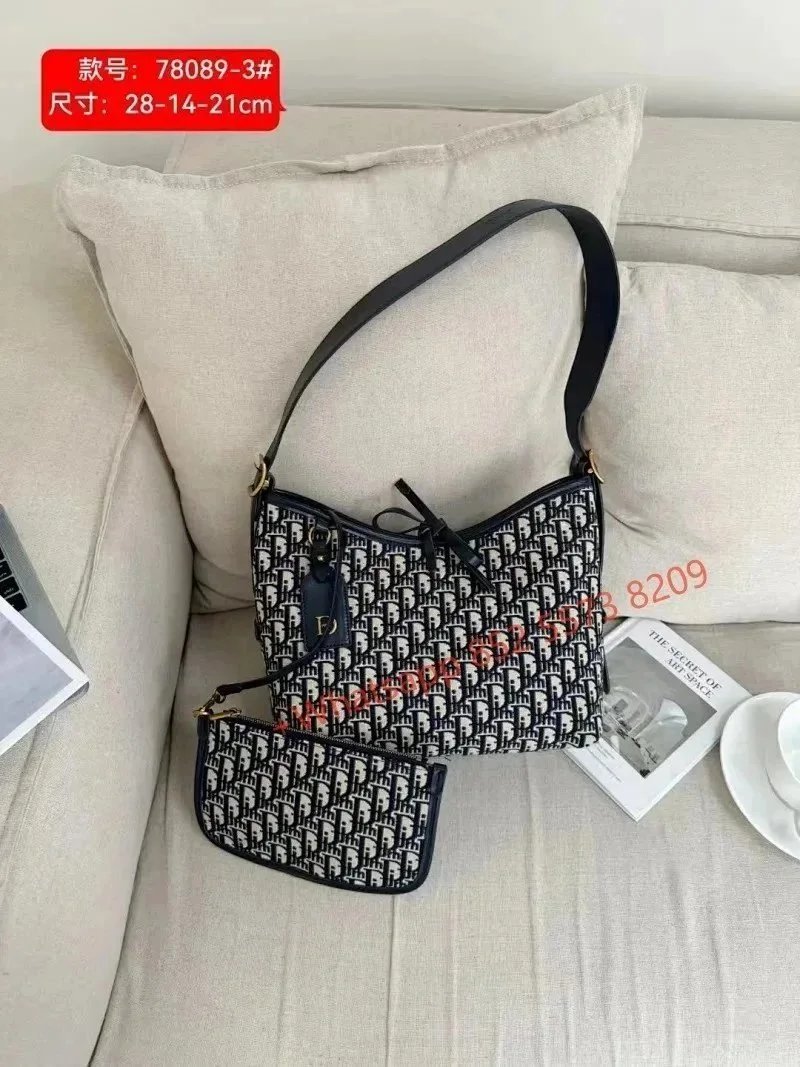 Unbranded Crossbody Bags Monogram Print Bag — 78089-3