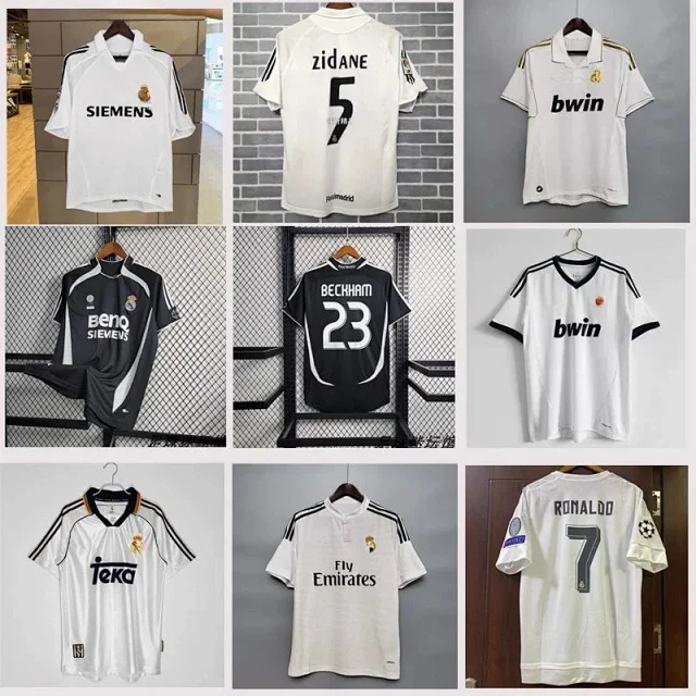 Real Madrid Football Jerseys Retro product detail image 1