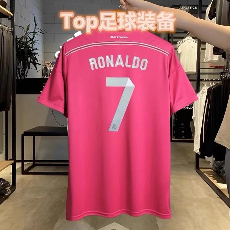 Real Madrid Football Jerseys Retro — 14-15 No. 7, Second Guest Printing